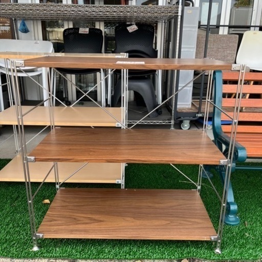 無印良品 MUJI ステンレス ユニットシェルフ キッチン リビング 子供部屋 収納