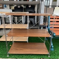 無印良品 MUJI ステンレス ユニットシェルフ キッチン リビング 子供