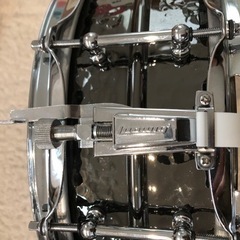 ドラムスネア⭐️ラディック（Ludwig） ブラックビューティー　ハンマード仕上げの画像
