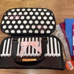 裁縫セット バッグのみ2つ はぎれ