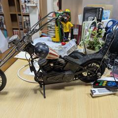 【商談中】バイクの模型の画像