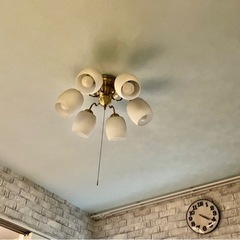 【天井照明】8-10畳用　シャンデリア