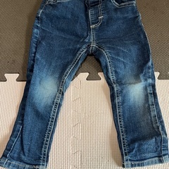 ズボン　デニム　の画像