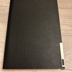 取引中
システム手帳 A5 6穴 薄型 ビジネス PUレザー 未使用品