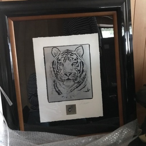 ラッセン　虎の絵