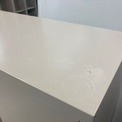 中古　コンビ書庫　レターケース（B4サイズ対応・クリスタルトレー）浅型18段　開き戸書庫（3段）　鍵付　W880×D400×H880　日本製　愛知　岐阜　三重　一宮市 グッドプライス一宮の画像