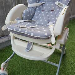 アップリカ　ハイローチェア　手動