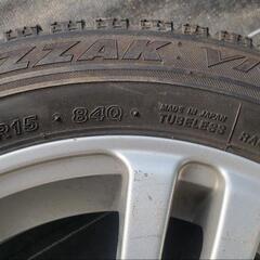 引き取り限定　ブリジストン BLIZZAK VRX　185/60R15の画像