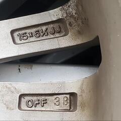 引き取り限定　ブリジストン BLIZZAK VRX　185/60R15の画像