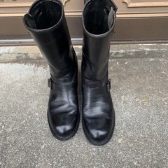 ハーレーダビッドソンHARLEY-DAVIDSON/HD3002/レザー/エンジニアブーツ/USA 9の画像