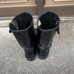 ハーレーダビッドソンHARLEY-DAVIDSON/HD3002/レザー/エンジニアブーツ/USA 9の画像