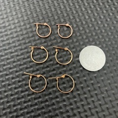 K10YG フープピアス3点セット