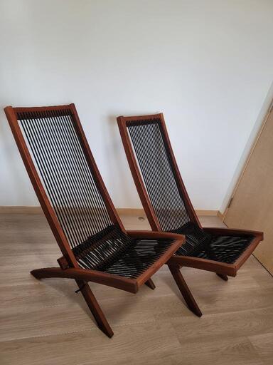 IKEA 木製ラウンジチェア　BROMMO