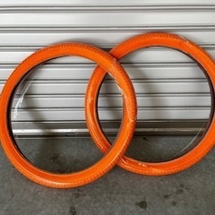 kenda 20インチタイヤ　カラータイヤ　20×1.75 折りたたみ自転車　子供用自転車の画像