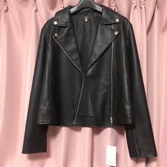 ライダースジャケット 未使用 タグ付きの画像