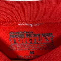 ✨🔔期間限定・特別価格🔔✨ ニンジャタートルズ ヴィンテージトレーナー 赤 クリスマスの画像