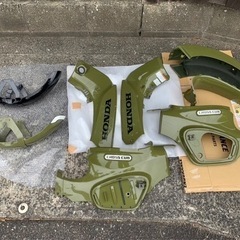 クロスカブ110  外装一式　カムフラージュグリーン　