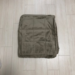 【美品】無印　あたたかファイバーラグ　カーペット　大判195cm...