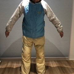 スノボードウェアー上下　プロテクターセット