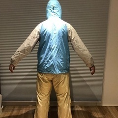 スノボードウェアー上下　プロテクターセットの画像