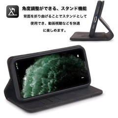 新品未使用　iPhone 8 / 7 / SE2 / SE3 手帳型 マグネット ポケット付きケースの画像