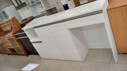 ★ジモティ割あり★ ニトリ レンジボード 白 H96×D42×W180 クリーニング済み TJ2219