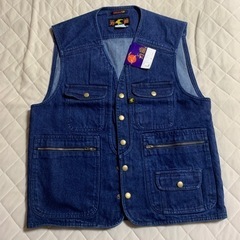 作業服 デニムベスト Lサイズ20枚セット10000円