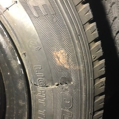 鉄チンホイール 12インチ　4本セットの画像