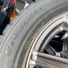 16インチアルミ付スタッドレスの４本セット・114.3の5穴・ヴォクシー・ノア・オデッセイの画像