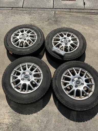 軽自動車　スタッドレス　13インチホイール　145/80R13 ブリヂストン