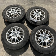 軽自動車　スタッドレス　13インチホイール　145/80R13 ...