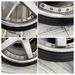 19インチアルミホイール　ワーク　WORK  GNOSIS. GR3 9.0J+47 プリウスの画像