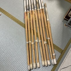 剣道の竹刀　中古　手拭いまとめて