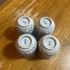 青蘭　湯呑み　食器の画像