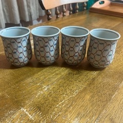 青蘭　湯呑み　食器の画像