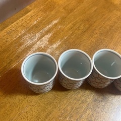 青蘭　湯呑み　食器の画像