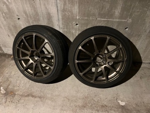 17インチアルミ　2本　9j+28 114.3 5h