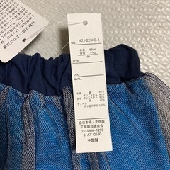 【新品・未使用】ミニ丈　チュールスカパンの画像