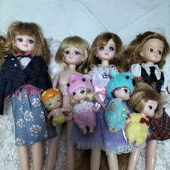 まもなく出品取り消しします！リカちゃん人形まとめ売りの画像