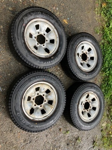 冬タイヤ195/75R15  ４本　2020年製　ホイール付き