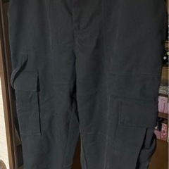 H&M カーゴジョガーパンツ 黒 W36L30