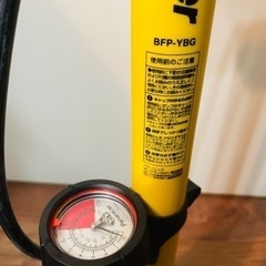 【パナレーサー】楽々ポンプ　空気圧ゲージつき　 BFP-YBG 【英式】【米式】【仏式】バルプ用の画像