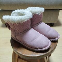 HUSHUSHムートンブーツ19cm