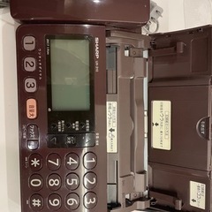 【最終値下げ】SHARP UX310 FAX付電話機の画像