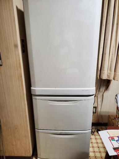 三菱冷蔵庫　330リットル　白