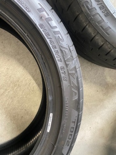 ブリジストン  215/45R17  7分山  22年製  中古良好