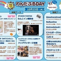 10月わんだふるday開催のお知らせです😊