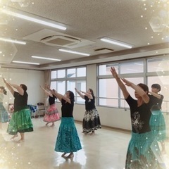 フラダンスお仲間募集中＊名古屋市守山区小幡＊大人子供親子クラスありの画像