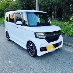 NBOXカスタム！ターボ！走行3.5万キロ！ナビ地デジ！両側パワ...