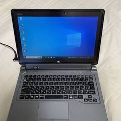 交渉OK★2台セット★お買い得★即納★美品★爆速★富士通 ARROWS Tab Q665/M★本体のみ（掲載画像＝イメ－ジ転用画像）(在庫多数の為、ランダム渡し)★無線LAN★Webカメラ★質問NG★ジャンク扱い★返品不可★24時間対応★お返事は可能な限り迅速にさせて頂きます。の画像